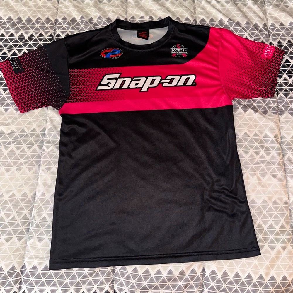 Snap-On Breast Cancer Awareness Limited Edition Jersey Size Large Unisex